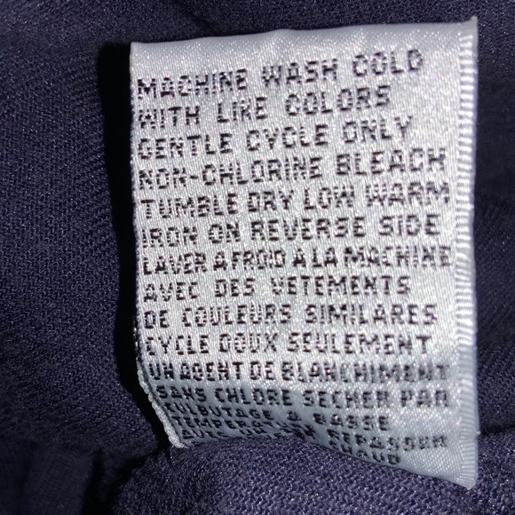 Talbots Petites cotton blend velour jacket Sz MP button front side vents vintage - Picture 8 of 8